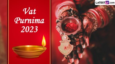 Vat Purnima 2023 Images & HD Wallpapers for Free Download Online: Wish Happy Vat Savitri Purnima With WhatsApp Messages, Greetings and SMS to Fasting Women