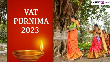 Vat Purnima 2023 Wishes & Greetings: WhatsApp Messages, SMS, Images, Quotes and Wallpapers To Celebrate the Auspicious Day