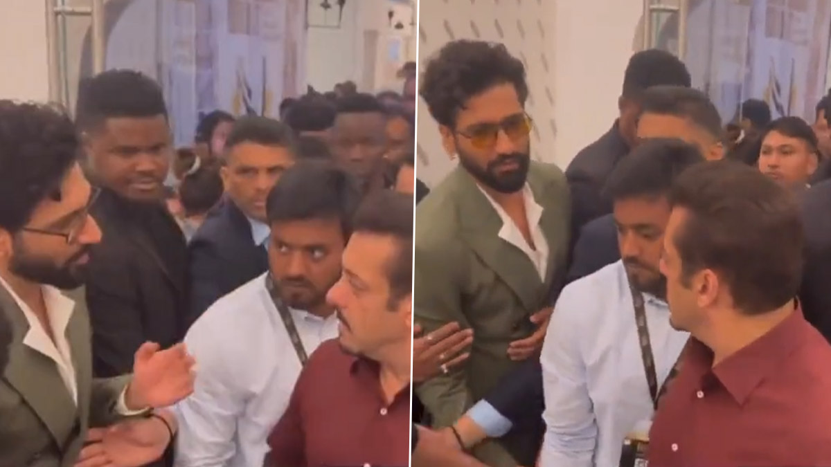 Nora Fatehi Xxx Com - Did Salman Khan's Security Team Stop Vicky Kaushal From Greeting the Tiger  3 Star at IIFA 2023 Event? (Watch Viral Video) | LatestLY