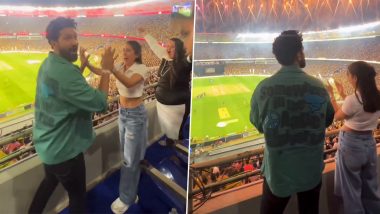 IPL 2023 Final: Vicky Kaushal and Sara Ali Khan Go Bonkers in Celebration After CSK's Big Win Against GT (Watch Video)