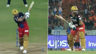 Virat Kohli Longest Six Video: Watch the RCB Star's 103-Meter-Long Hit Against SRH in IPL 2023