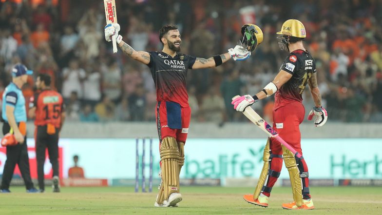 Virat Kohli Wins Man of the Match Award in SRH vs RCB IPL 2023 Match