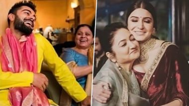 Virat Kohli's Mother's Day 2023 Greeting For Mother Saroj Kohli, Mother-In-Law Ashima Sharma and Wife Anushka Sharma Is Everything (View Tweet)