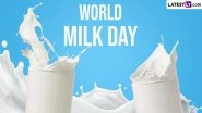 World Milk Day 2023 Wishes and Greetings: Images, Quotes and HD Wallpapers to Celebrating the Importance of Milk