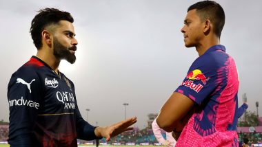 Virat Kohli Meets Yashasvi Jaiswal, Duo Engage in Friendly Conversation After RR vs RCB IPL 2023 Match