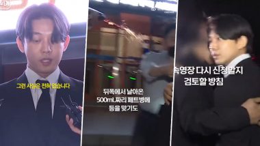 Yoo Ah In Attacked Outside Court in Seoul; Korean Star Loses Cool After Man Throws Coffee at Him (Watch Viral Video)