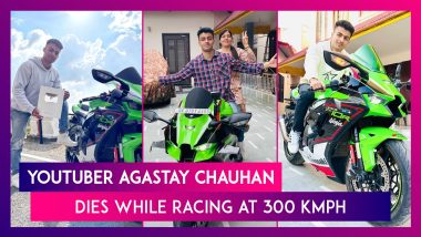 YouTuber Agastay Chauhan With 1.2 Million Subscribers Dies While Racing At 300 kmph On Kawasaki Ninja