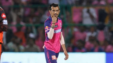 Yuzvendra Chahal Becomes Joint-Highest Wicket-Taker in IPL History, Achieves Feat During RR vs SRH IPL 2023 Match