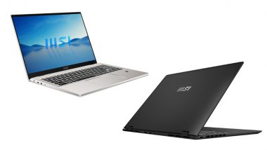 MSI Prestige 16, MSI Commercial 14 Laptops Announced, Check All Specs and Features Here