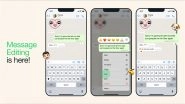 WhatsApp Edit Message Feature: Step-by-Step Guide on How To Edit WhatsApp Messages After Sending Them