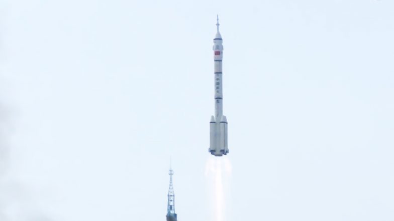 Shenzhou-16 Spaceship Launched Video: China Sends Three Astronauts to Its Tiangong Space Station