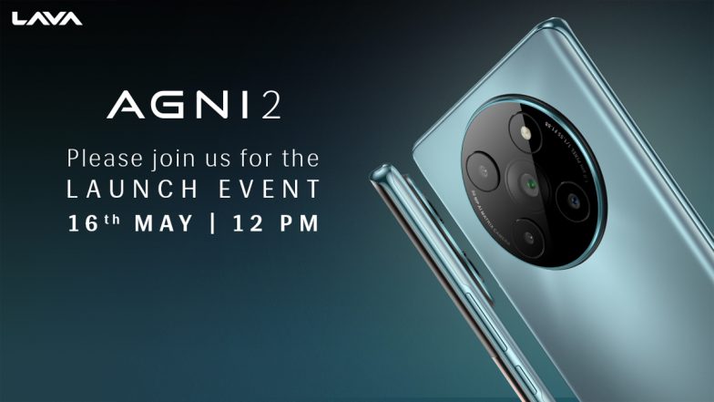 Lava Agni 2 Launch Live Streaming: Watch Online Telecast of Launch of New Smartphone With Curved AMOLED Display, Under-Display Fingerprint Sensor and Other Features