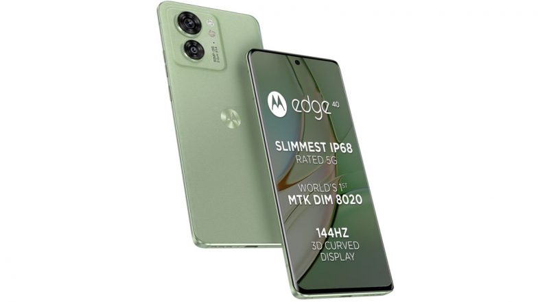 Motorola Edge 40 Launched in India WIth 6.55 Inch 144Hz OLED Display, 50MP Camera – Check Price and Specs Details Inside