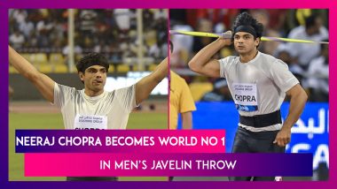 Neeraj Chopra Becomes World No 1 In Men’s Javelin Throw, Beats Anderson Peters Of Grenada