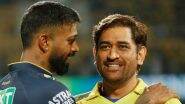IPL 2023 Final Chennai Super Kings vs Gujarat Titans Free Live Streaming Online on JioCinema: Get TV Channel Telecast Details of CSK vs GT Cricket Match on Star Sports