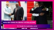 Papua New Guinea PM Creates Twitter Account To Thank PM Narendra Modi