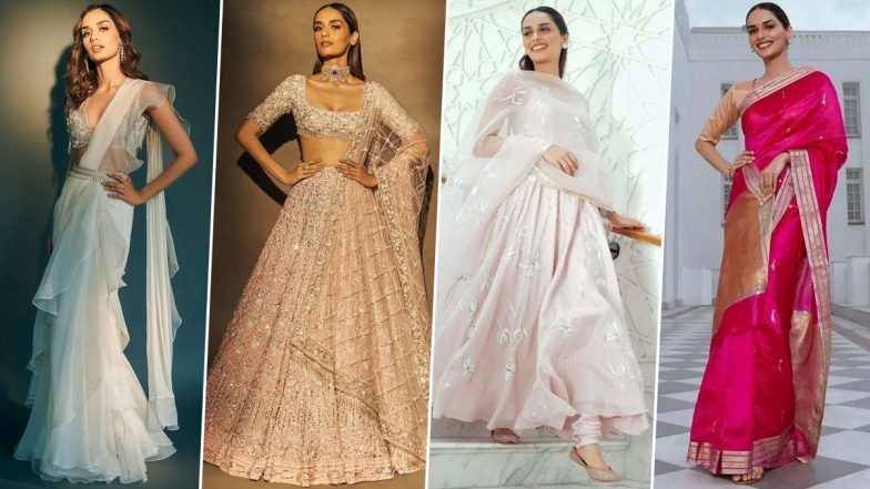 Manushi Chhillar Birthday: 7 Times She Resembled a Modern-Day Princess (View Pics)