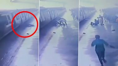 RPF Constable Pramila Harode Saves Woman From Falling Under Moving Train at Guru Teg Bahadur Railway Station, Video Goes Viral