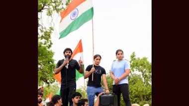 Wrestlers Protest: Dissenting Grapplers Hold Candlelight March to India Gate