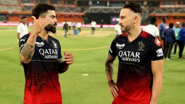 IPL 2023: 'Been a Beautiful Transition for Us Coming Together for RCB,' Says Virat Kohli on Batting With Faf du Plessis