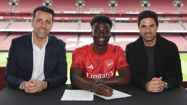 Bukayo Saka Extends Contract, to Stay at Arsenal Until 2027