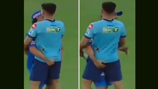 Shubman Gill and Ishan Kishan’s Bromance At the Start of GT vs MI IPL 2023 Qualifier 2 Match Goes Viral, Watch Video