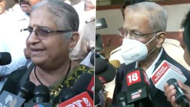 Karnataka Assembly Elections 2023: Infosys Founder Narayana Murthy, Sudha Murthy Cast Their Votes in Bengaluru, Urge People To Vote (Watch Videos)
