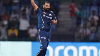 IPL 2023 Purple Cap Holder is Mohammed Shami at The End of PBKS vs RR Match! Check Wickets Taken So Far by Gujarat Titans Bowler in Indian Premier League Season 16