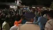Curfew Imposed in Karnataka's Moodushedde Due to Violence After Stones Pelted at Congress Candidate Mithun Rai&rsquo;s Car (Watch Video)