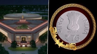 Rs 75 Coin To Be Introduced To Mark Inauguration of New Parliament Building on May 28, Here’s How New Coin Might Look Like
