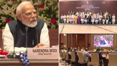 NITI Aayog Governing Council Meeting Chaired by PM Narendra Modi Begins With Aim To Make India Developed Nation by 2047 (Watch Video)