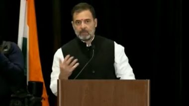 Rahul Gandhi in San Francisco: The Way Muslims Are Feeling Attacked in India, Sikhs, Christians, Dalits and Tribals Have Similar Feelings, Says Congress Leader (Watch Video)