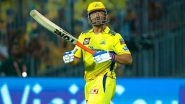 IPL 2023: Dew Made a Big Difference in Second Innings, Says MS Dhoni After CSK&rsquo;s Six-Wicket Defeat Against KKR