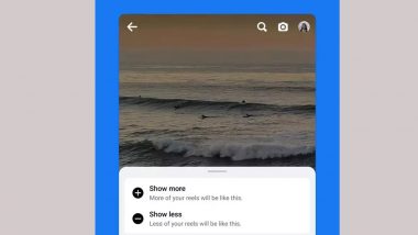 Reels on FB: Meta Introduces New Personalisation Controls for Facebook Reels