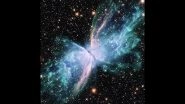 Butterfly Nebula: NASA Shares Mesmerising Pic of Butterfly Nebula, Observed by Hubble, in Birthday Greeting to 'Mother of Hubble' Astronomer Dr Nancy Grace Roman