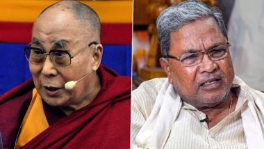 Dalai Lama Congratulates Karnataka CM Siddaramaiah: Tibetan Spiritual Leader Extends Greetings to Congress Leader on Becoming Chief Minister of Karnataka