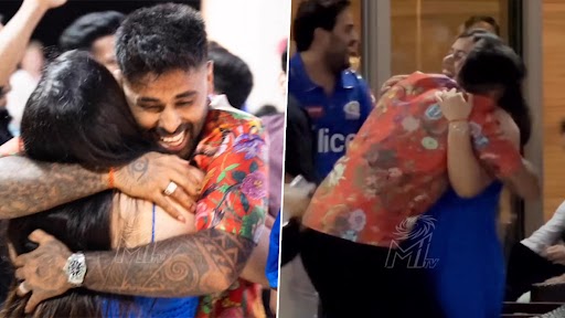 Mumbai Indians Players Dance, Rejoice After GT Beat RCB to Help MI Qualify for the Playoffs (Watch Video!)