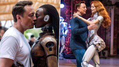 Elon Musk Has Humanoid Robot Wives? Bizarre Pictures of Tesla CEO Kissing Robot Surface Online, Here’s the Truth Behind Viral Pics