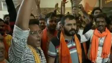 'The Creator - Sarjanhar' Promotes 'Love Jihad', Alleges Bajrang Dal; Stages Protest Against Film at Ahmedabad Multiplex (Watch Video)