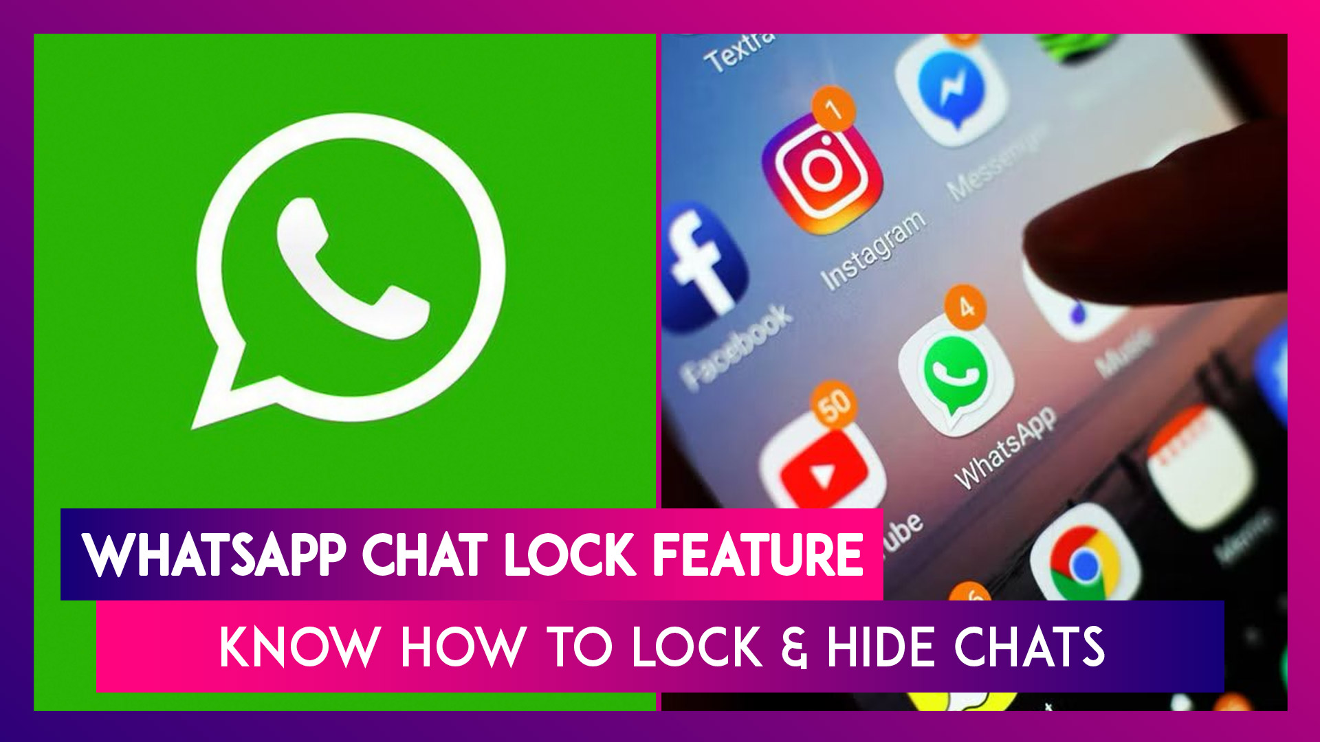 WhatsApp Chat Lock Feature: Know How To Lock And Hide Chats With Password Or Fingerprint ID