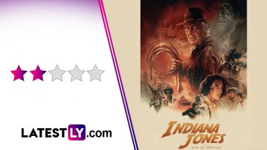 Indiana Jones and The Dial of Destiny Movie Review: Harrison Ford’s Swashbuckling Saga Ends on an Underwhelming Note (LatestLY Exclusive)