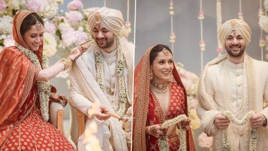 Karan Deol Ties the Knot With Drisha Acharya in Intimate Ceremony! View Pics of the Happy Couple’s Special Day