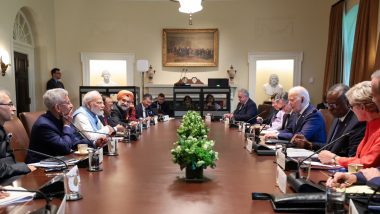 PM Narendra Modi Holds Bilateral Talks With Joe Biden, Pakistan's Terror Factory Called Out in Strong US-India Joint Statement