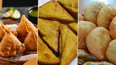 Monsoon 2023 in India: From Samosa to Bread Pakora, Make Rainy Season Exciting With These Mouth-Watering Snacks