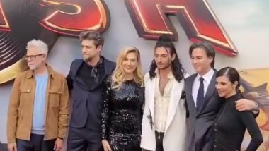 The Flash: Ezra Miller Arrives at the Premiere of Their DC Film; Is Joined by Ben Affleck, Jennifer Lopez and More at the Red Carpet (View Pics)