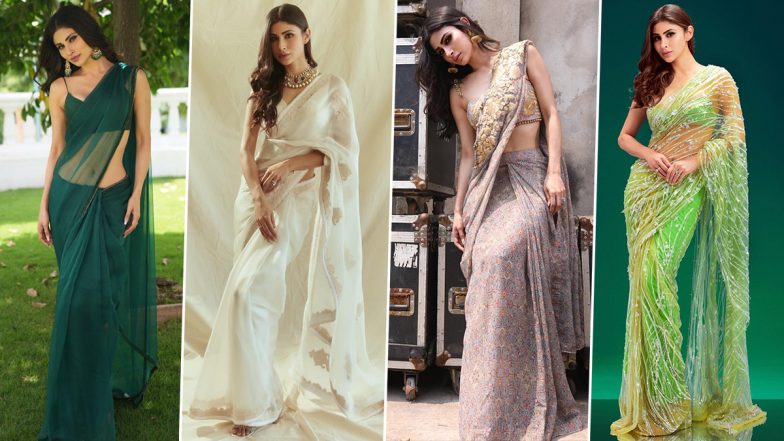 Mouni Roy is Serving Some Saree Goals With All Her Multiple Looks (View ...