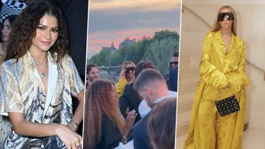 Zendaya and Beyonce Reunite! Check Out Their Gorgeous Fits for Louis Vuitton Fashion Show in Paris (View Pics and Video)