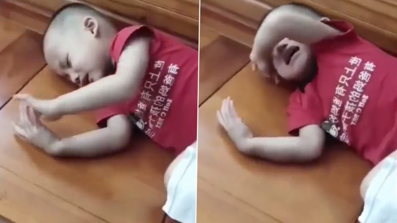 Video of Boy 'Scrolling' Reels in Phone While Sleeping Goes Viral, Netizens Express Concern Over Mobile Addiction