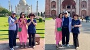 &lsquo;Korean Mummy Papa Ki Indian Beti&rsquo;: Influencer Visits Taj Mahal With Her Parents, Heartwarming Pictures Go Viral