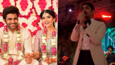 Siddharth at Sharwanand and Rakshitha Reddy Wedding: Video of Actor Singing ‘Oye Oye’ on Stage Is Going Viral – WATCH